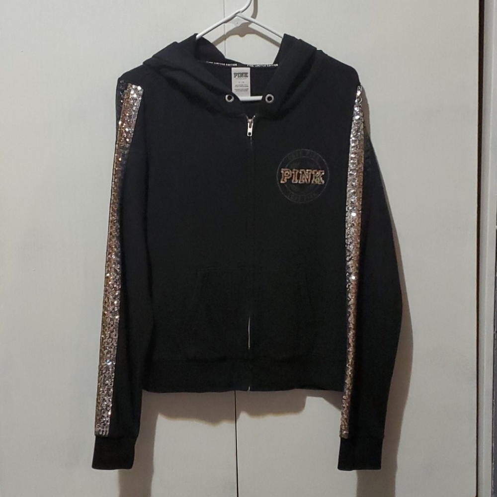 PINK Limited Edition Zip-up Sweater